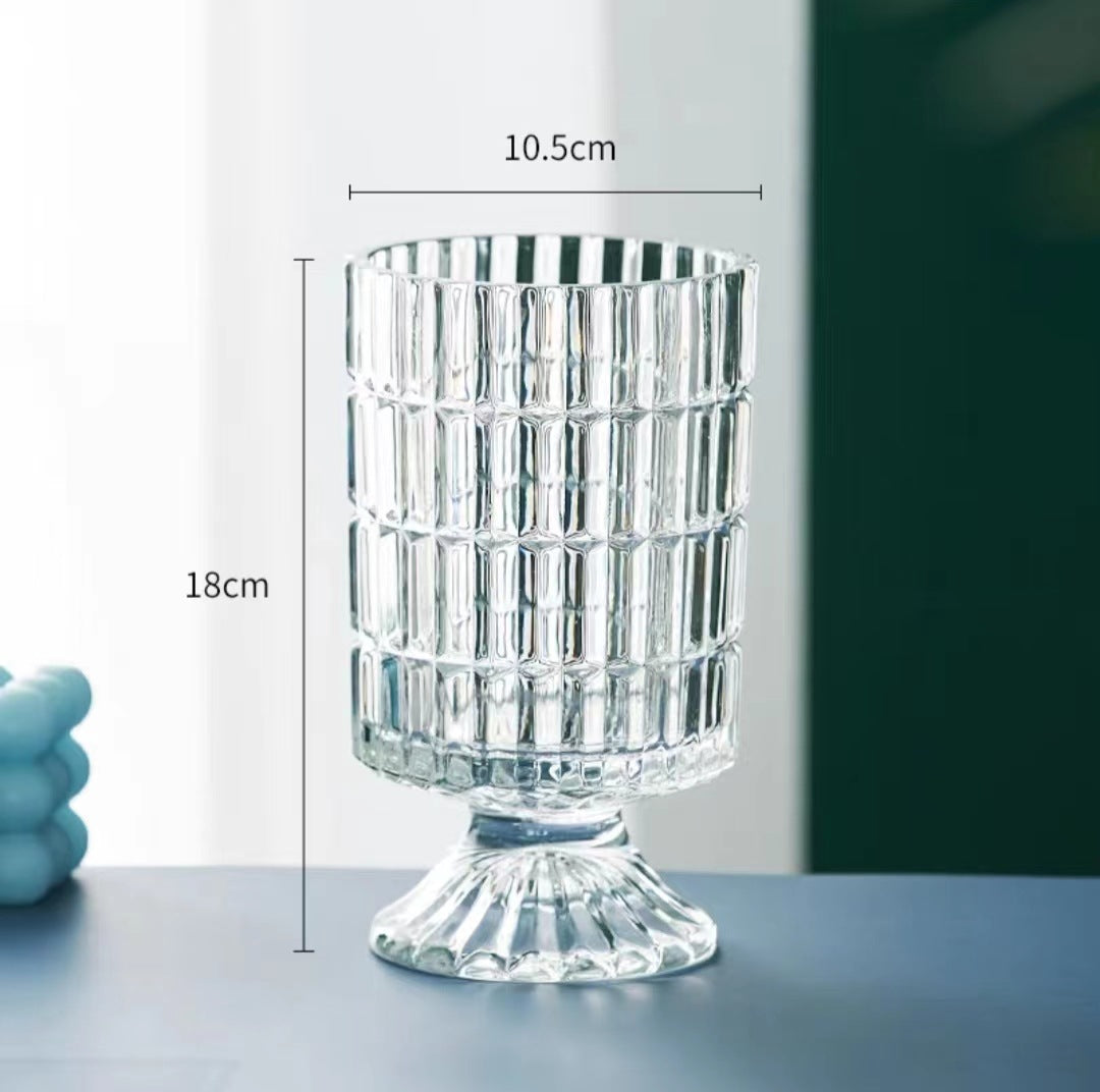 Dekorativer Schnittglas-Mittelpunkt