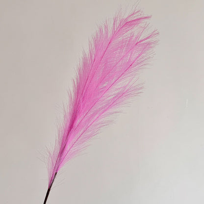 Decorative Faux Pampas Grass Stem for Home Decor