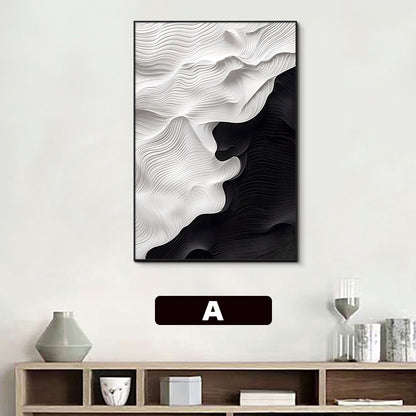 Abstract 3D Relief Wall Art Homeandso