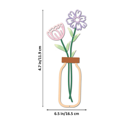 Floral Vase Wall Decor Homeandso
