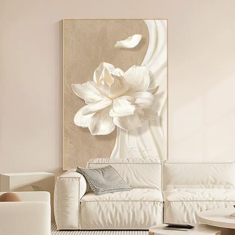 Elegant Floral Relief Artwork Homeandso
