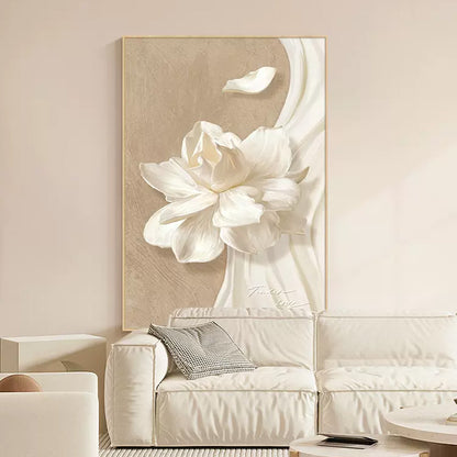 Elegant Floral Relief Artwork Homeandso