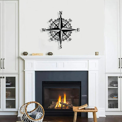 Compass-Themed Wall Art Homeandso