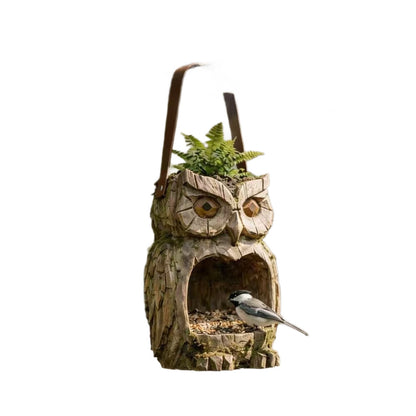Decorative Owl Planter Homeandso
