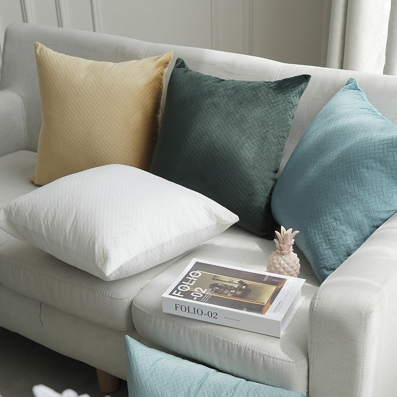 Luxury Textured Throw Pillow