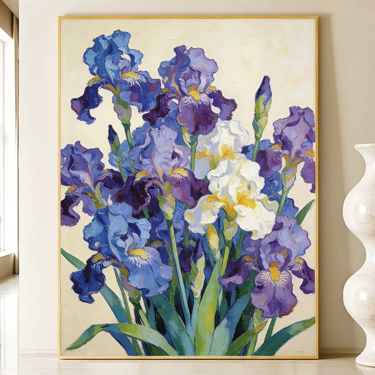 Floral Impressionist Canvas Artwork Homeandso 1789035107