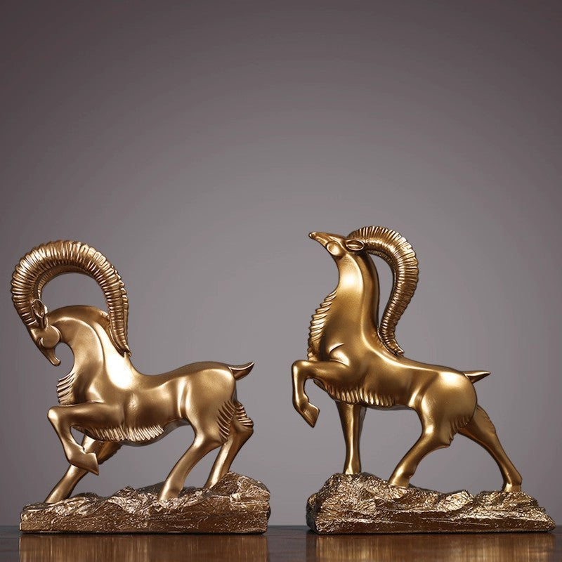 Majestic Ram Figurine Homeandso