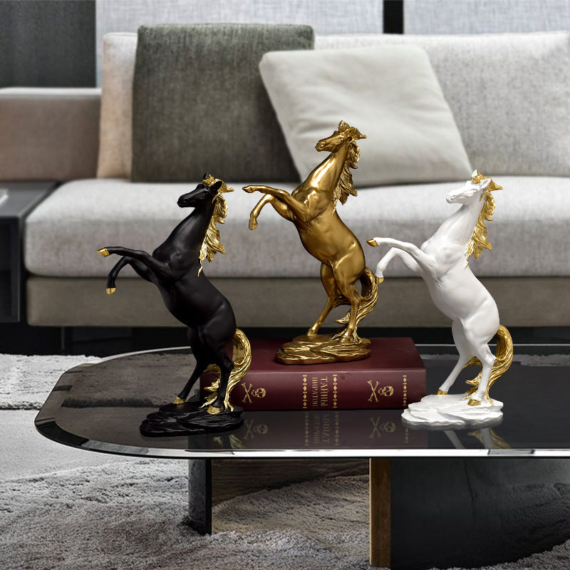 Elegant Horse Figurine Homeandso