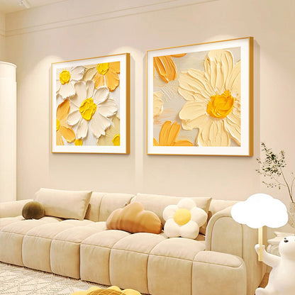 Decorative Floral Framed Wall Art Homeandso