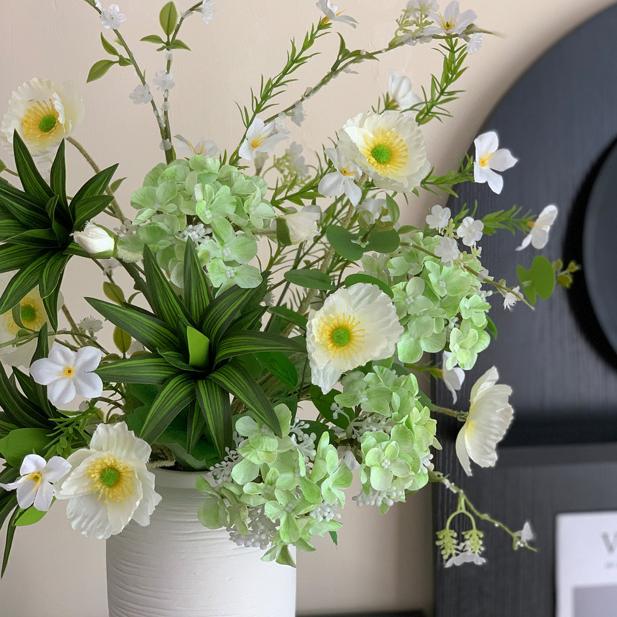 Elegant Faux Floral Arrangement