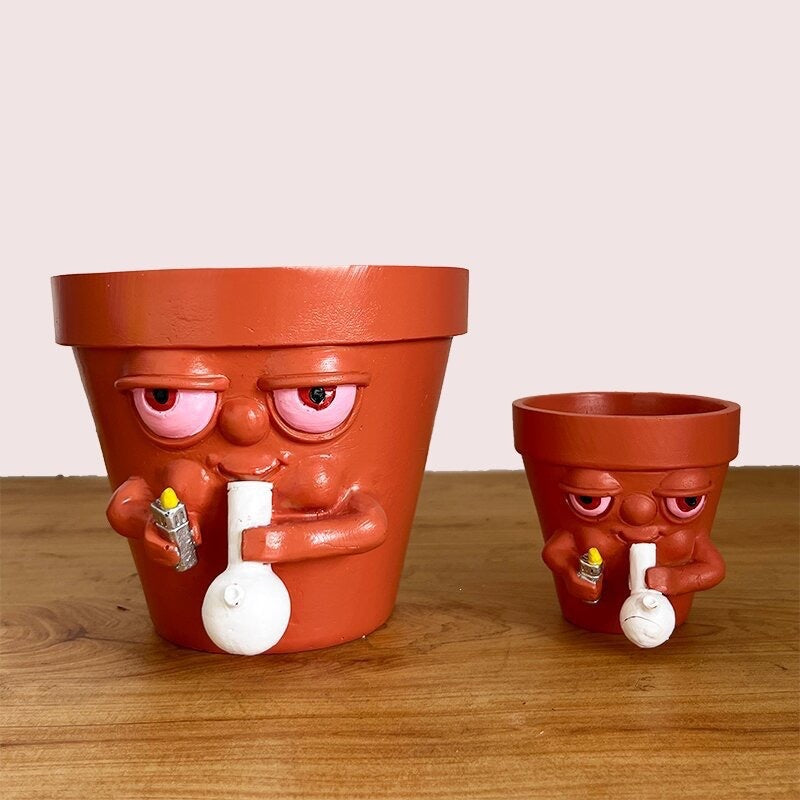 Playful Character Planter Homeandso
