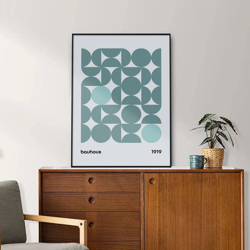 Bauhaus Geometric Wall Art Print Homeandso