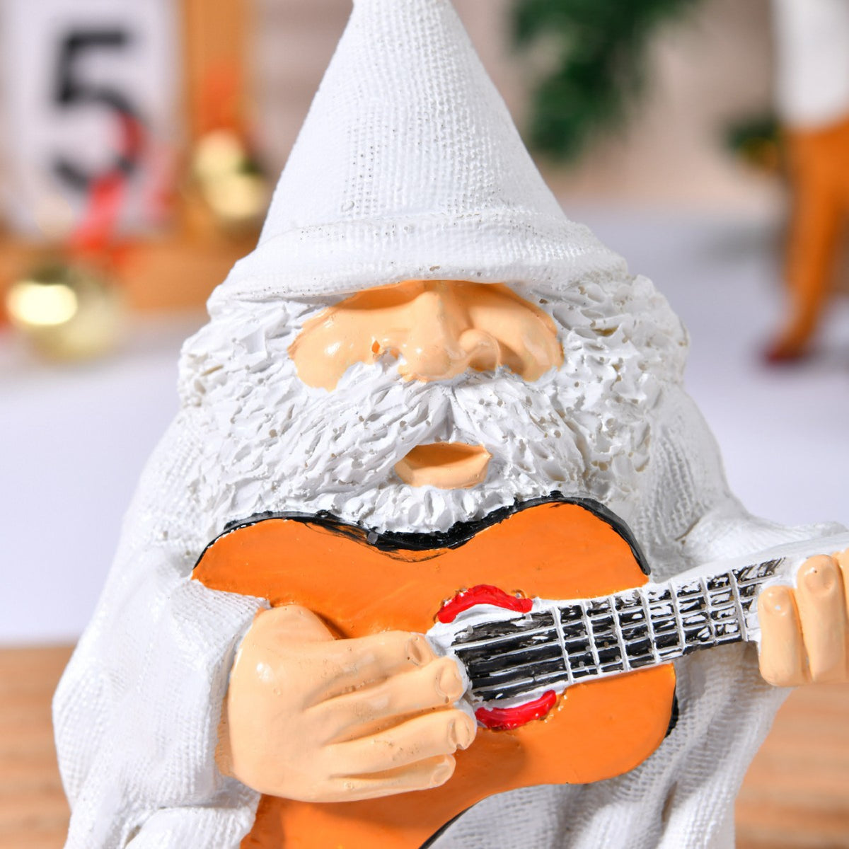 Decorative Musician Gnome Figurine Homeandso