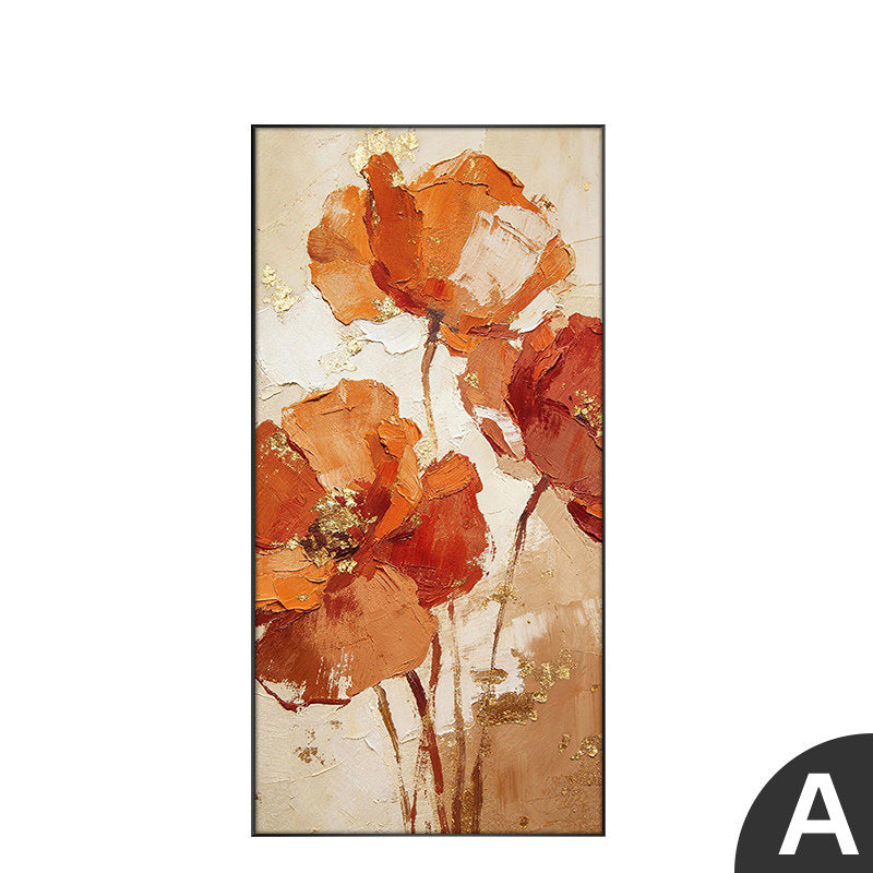 Floral Abstract Canvas Wall Art Homeandso