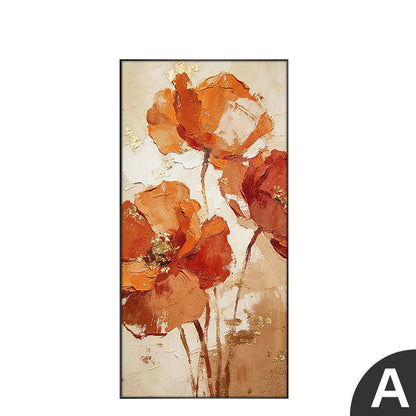Floral Abstract Canvas Wall Art Homeandso
