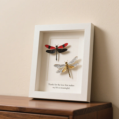 Decorative Insect Shadow Box Frame