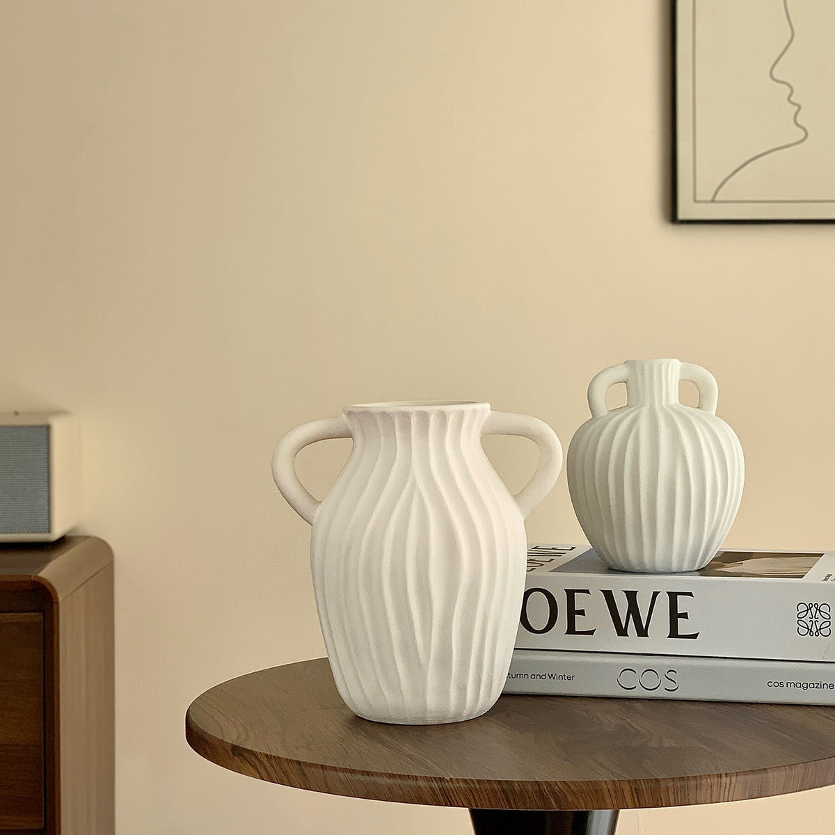 Decorative Ceramic Vase for Home Floral Display