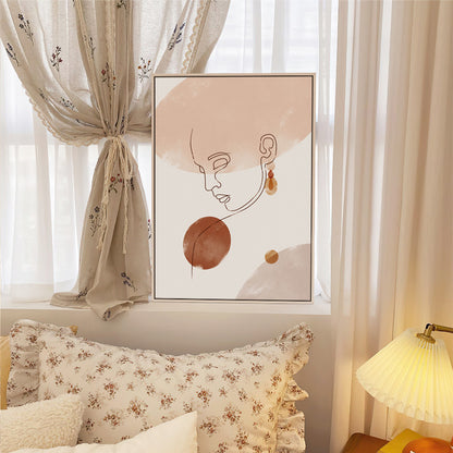 Abstract Line Art Frame Homeandso