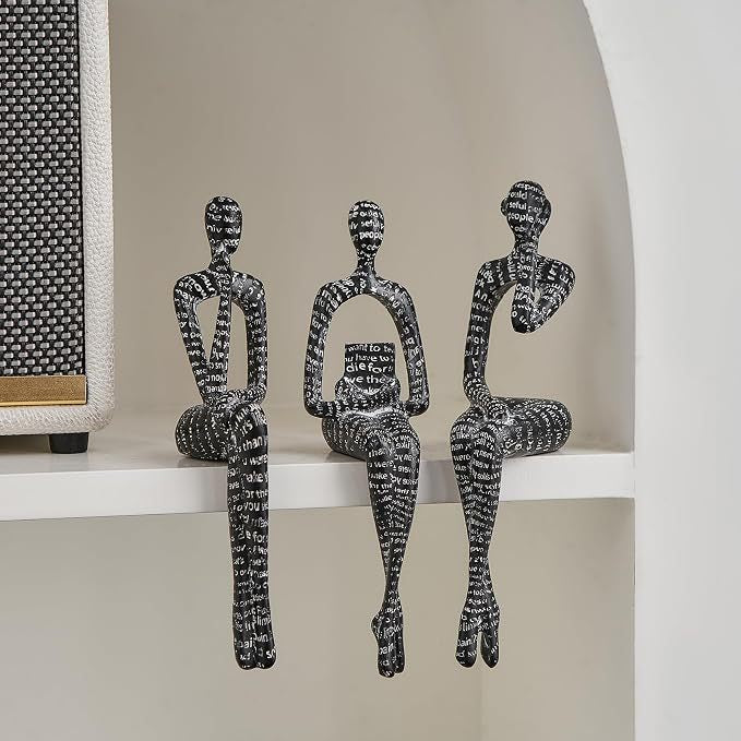Artistic Sitting Figure Homeandso