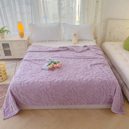 Decorative Floral Throw Blanket