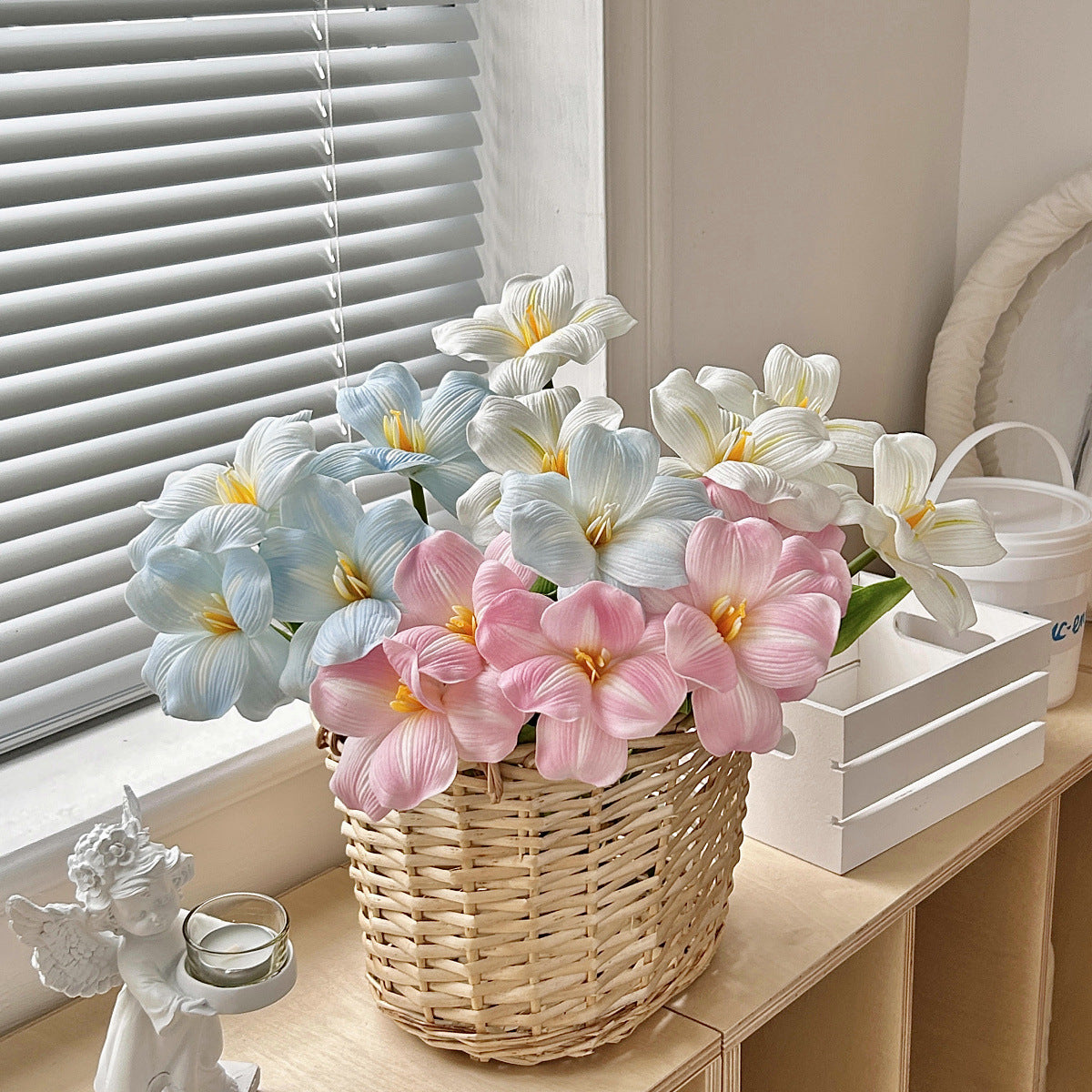 Lifelike Floral Bouquet
