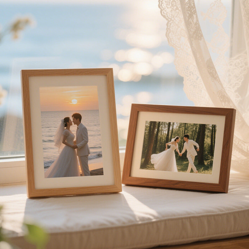 Elegant Wooden Photo Frame