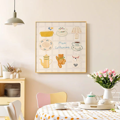 Illustrative Character Canvas Art Print Homeandso