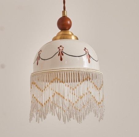 Vintage Circus-Style Pendant Lamp