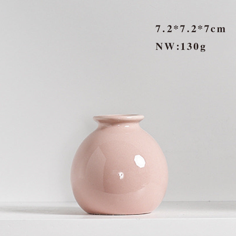 Minimalist Ceramic Decorative Vase Homeandso