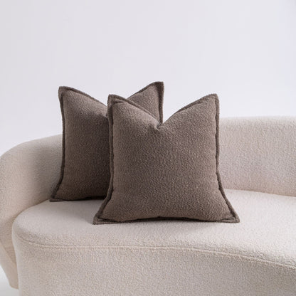 Textured Plush Square Pillow