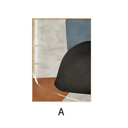 Abstract Geometric Framed Wall Art Homeandso 1790073246