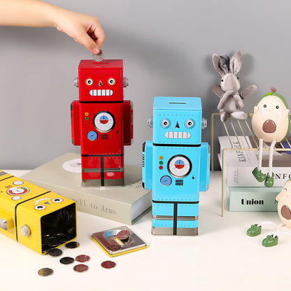 Vintage Robot Coin Bank Homeandso