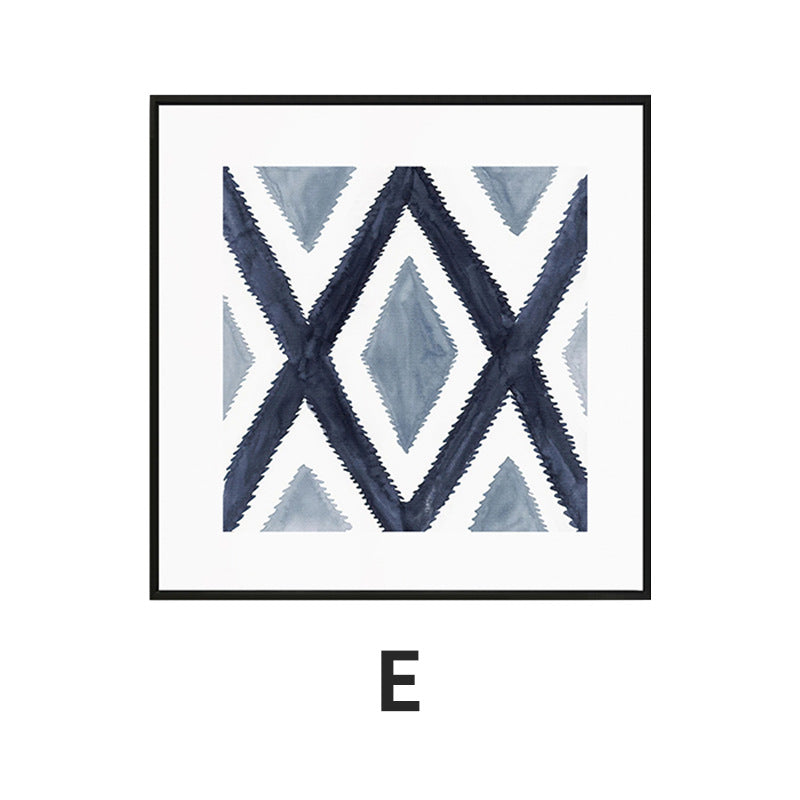 Abstract Grid Pattern Framed Art Print Homeandso