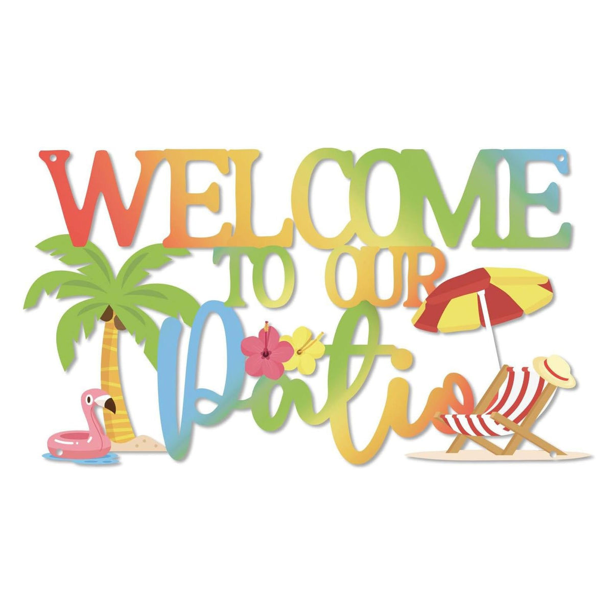 Decorative Welcome Sign Homeandso