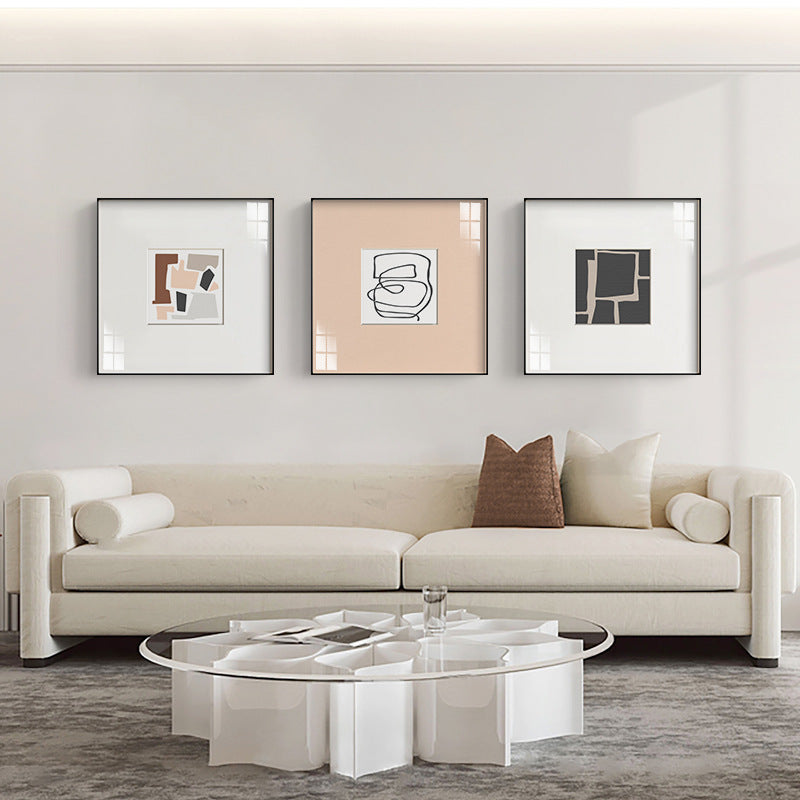 Abstract Framed Geometric Wall Art Homeandso