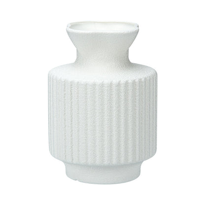 Textured Ceramic Flower Vase