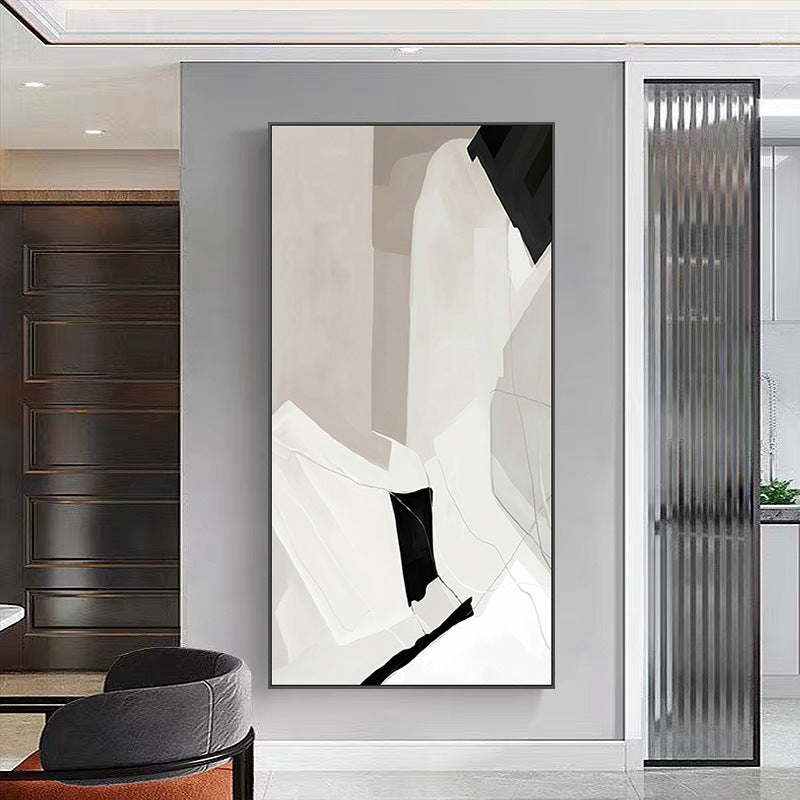 Abstract Geometric Framed Canvas Art Homeandso