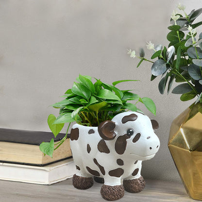 Cute Cow Figurine Homeandso
