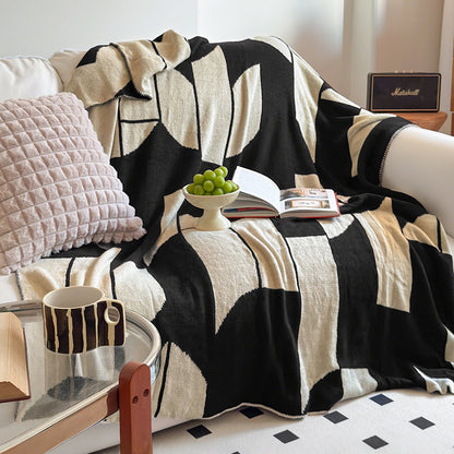 Abstract Patterned Throw Blanket