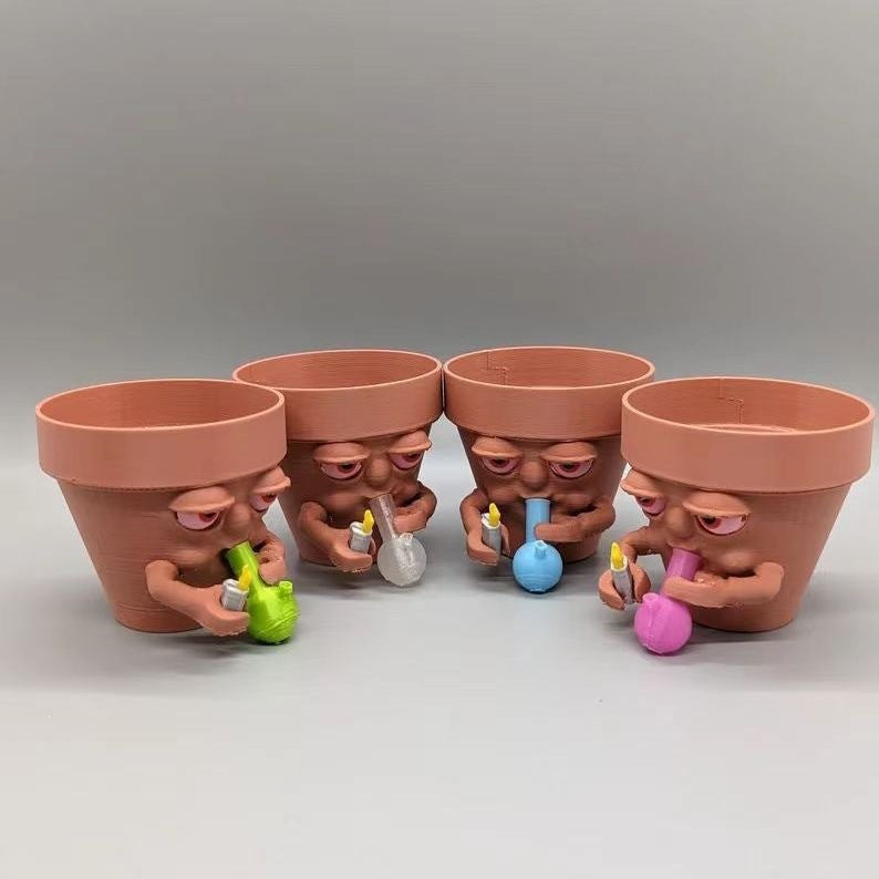 Playful Character Planter Homeandso