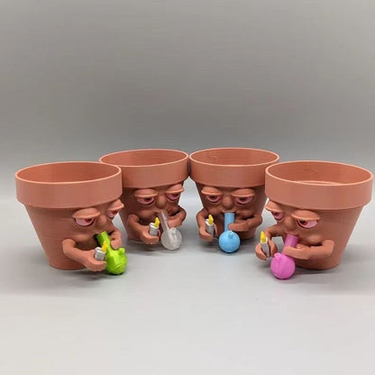 Playful Character Planter Homeandso