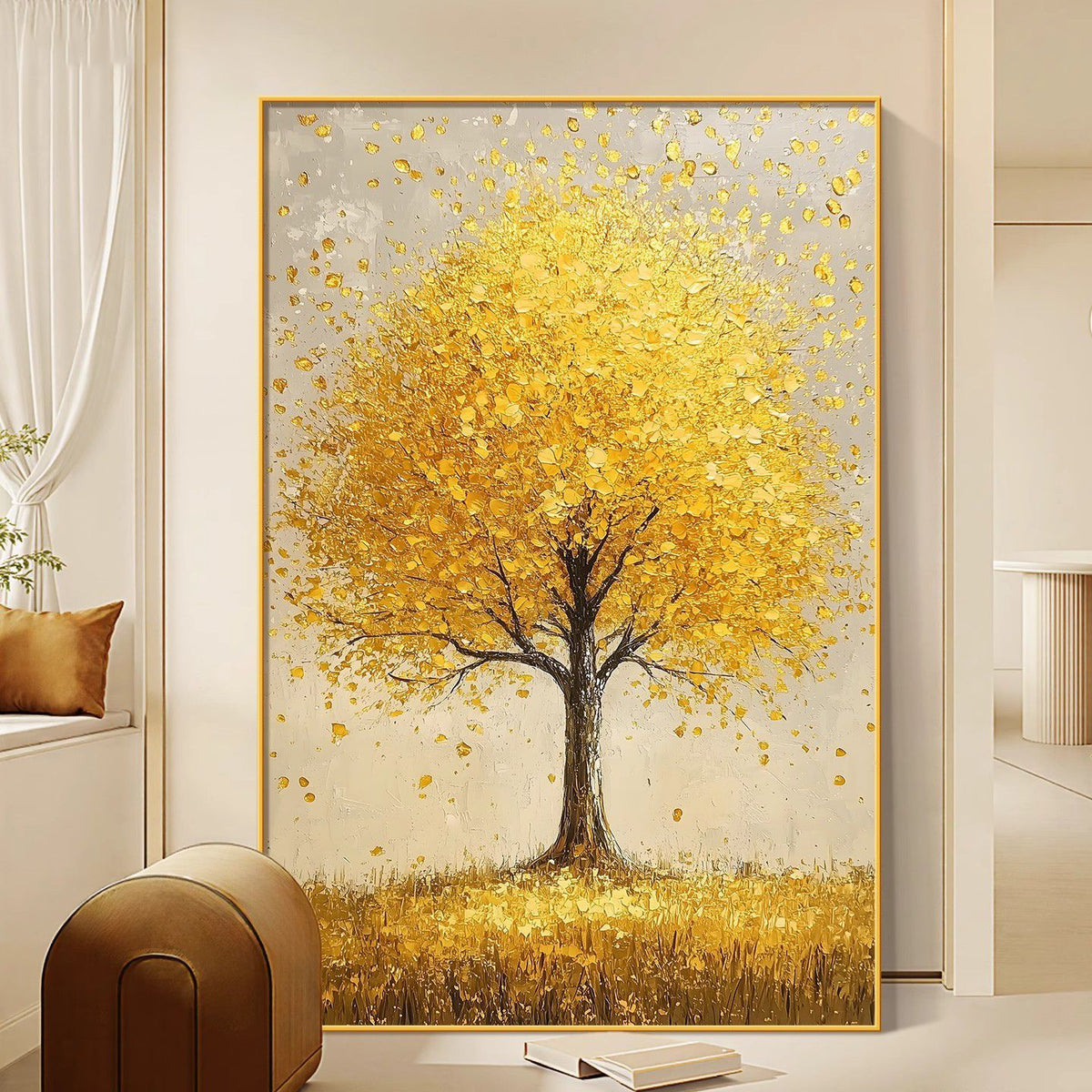 Modern Abstract Tree Canvas Artwork Homeandso