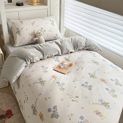 Playful Bow-Patterned Bedding Set Homeandso