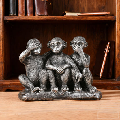 Decorative Three Wise Monkeys Figurine Homeandso