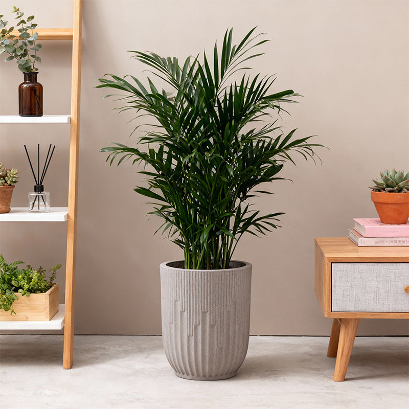 Ribbed Ceramic Planter Homeandso