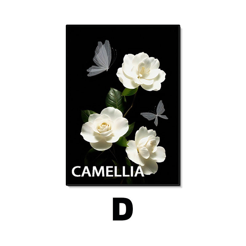 Artistic Floral Wall Art Print Homeandso