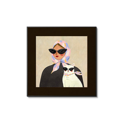 Artistic Framed Portrait Wall Art Homeandso