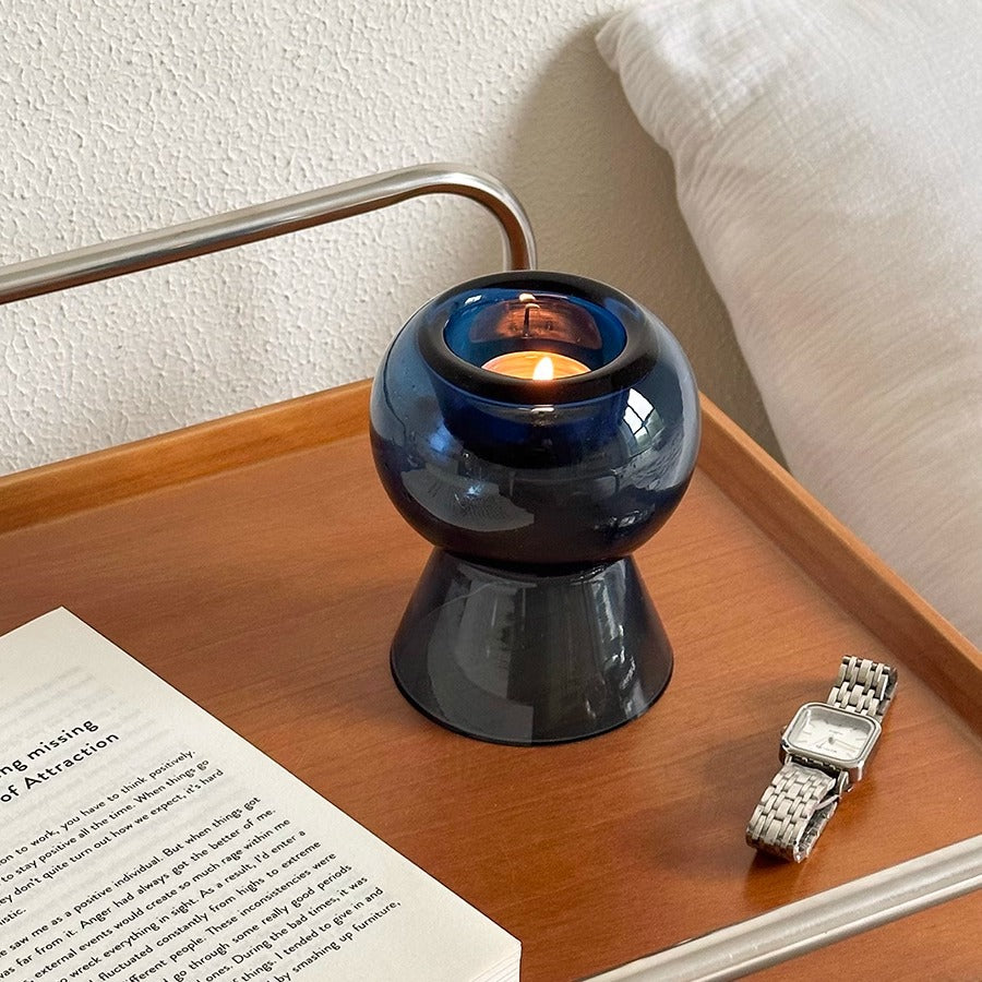 Decorative Glass Candle Holder