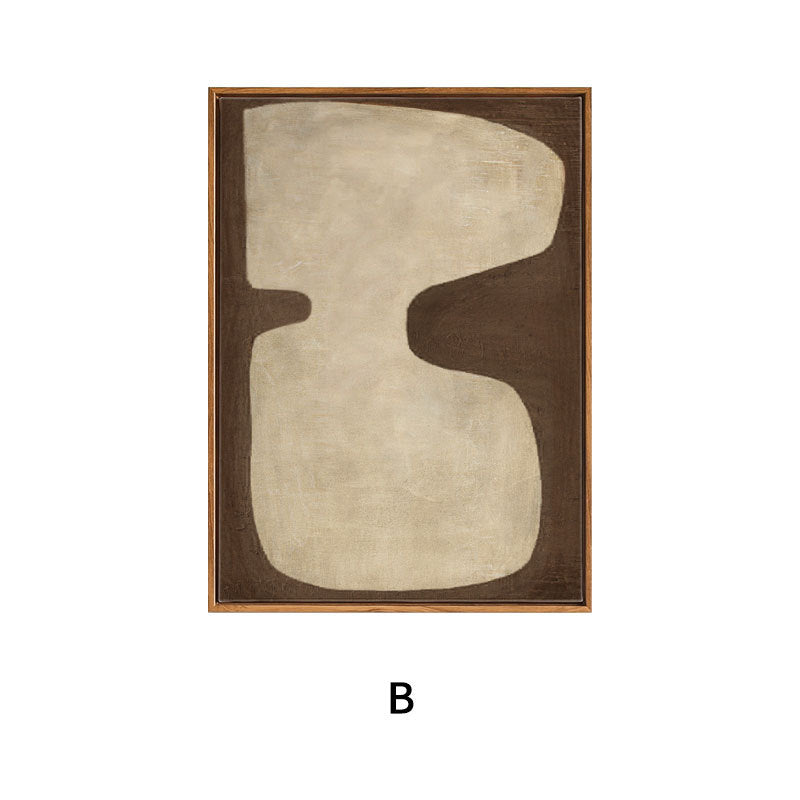 Abstract Minimalist Framed Artwork Homeandso