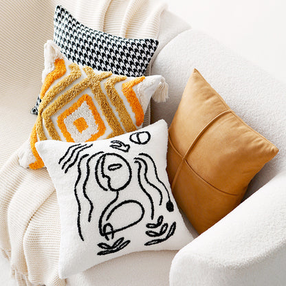 Abstract Art Throw Pillow